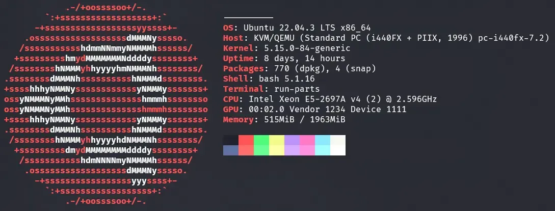 neofetch